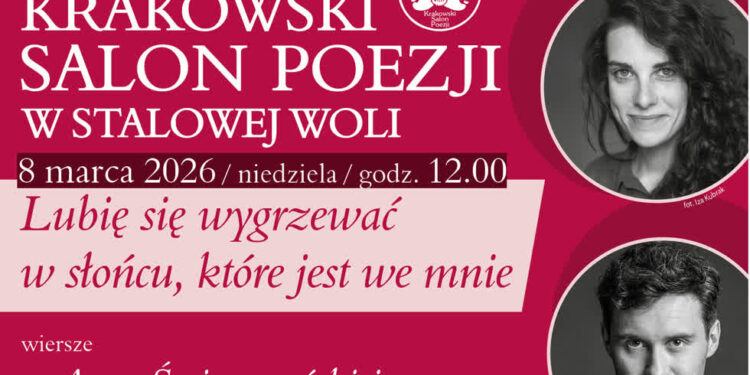 Stalowa Wola: Krakowski Salon Poezji na Dzień Kobiet z harfą w tle