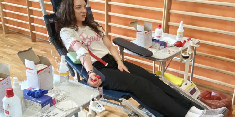 Skopanie. Oddawali krew