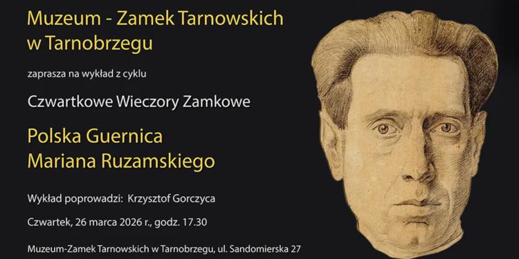 Tarnobrzeg. Polska Guernica Mariana Ruzamskiego na Czwartkowych Wieczorach Zamkowych