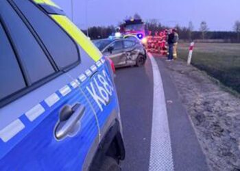 Mielec: Pijany kierowca doprowadził do serii zderzeń. Pięć aut uszkodzonych na obwodnicy
