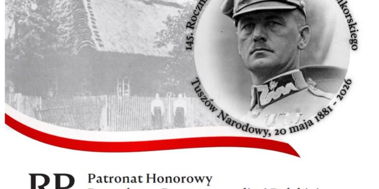 Tuszów Narodowy: 145. rocznica urodzin generała W. Sikorskiego