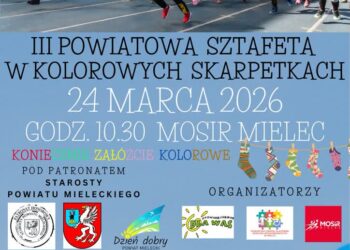 Mielec: Przed nami  III Powiatowa Sztafeta w Kolorowych Skarpetkach