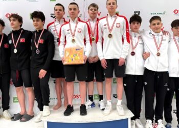 Tarnobrzeg: Złoty medal Alberta Borkowskiego w Multinations Youth Swim Meet Graz 2026