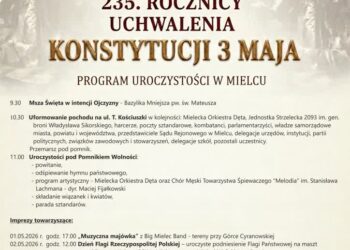 Mielec: Świętujemy 235. rocznicę uchwalenia Konstytucji 3 Maja