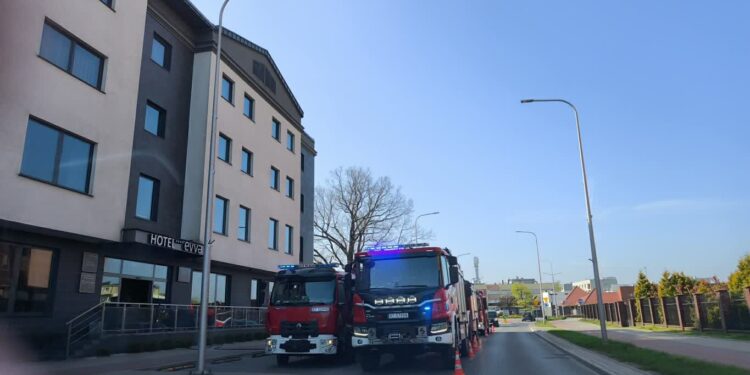 Tarnobrzeg: Pożar w hotelowej kuchni