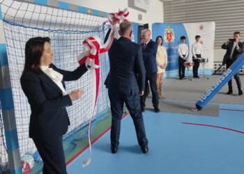 Partynia: Hala sportowa w Partyni już oficjalnie otwarta dla dzieci i młodzieży!