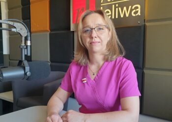 Katarzyna Wolan, certyfikowany doradca laktacyjny, położna z tarnobrzeskiego szpitala.