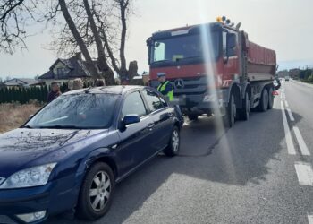 Koprzywnica: Zablokowana droga