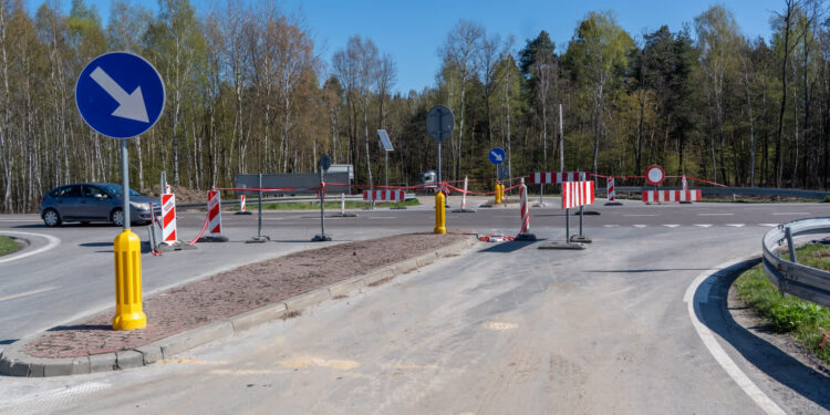 Mielec: Budowa ronda w Szydłowcu na DW 985