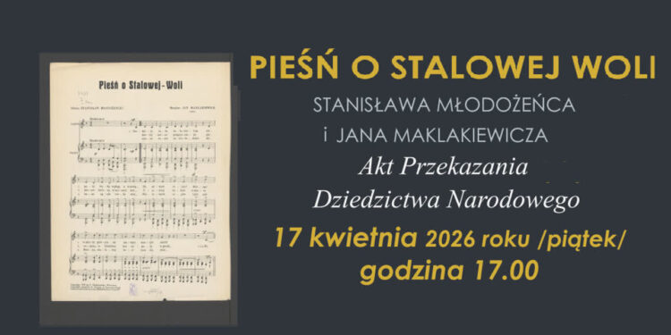 Stalowa Wola: Pieśń o mieście – uroczystość przekazania partytury