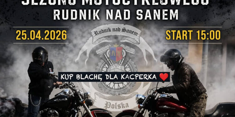 Rudnik nad Sanem: Zlot motocyklowy dla Kacperka