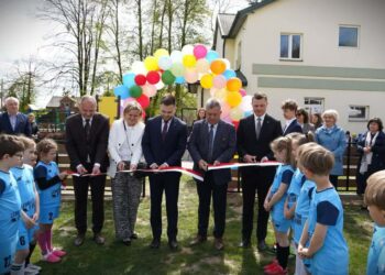 Samborzec: Nowoczesny plac zabaw powstał przy żłobku