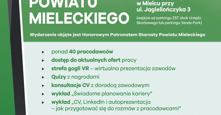 Mielec: Targi Pracy Powiatu Mieleckiego