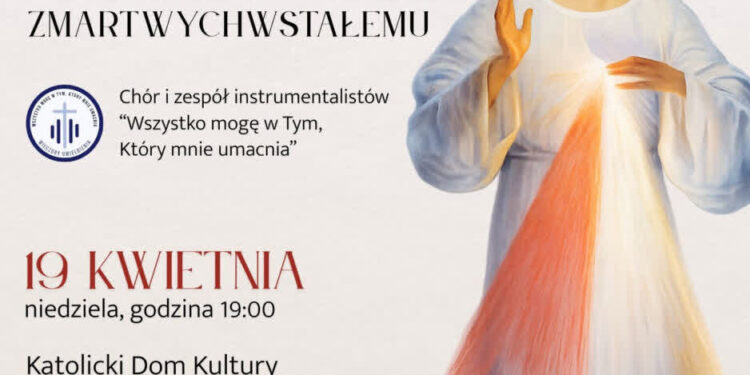 Sandomierz: Koncert „Chwała Zmartwychwstałemu” w wykonaniu zespołu „Wszystko mogę w Tym, który mnie umacnia”