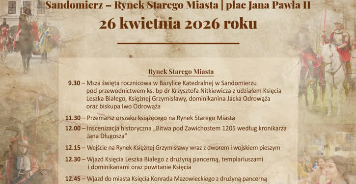 Sandomierz: Inauguracja sezonu turystycznego
