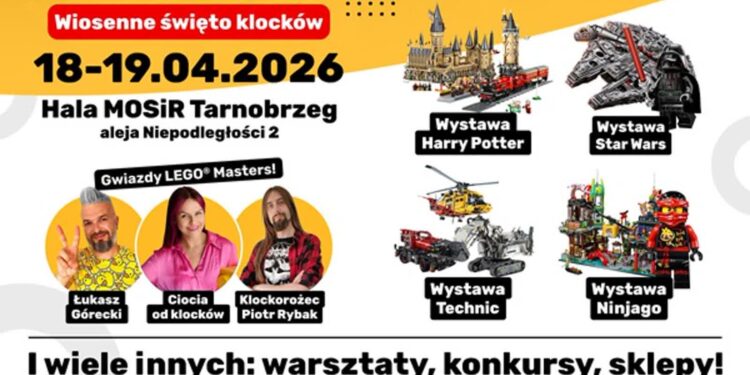 Tarnobrzeg. LEGO Masters i setki modeli. Wielka wystawa już wkrótce