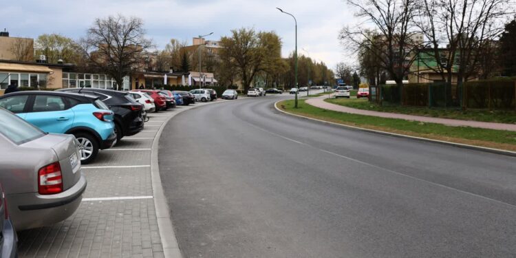 Mielec: Zmodernizowany odcinek ul. Skargi