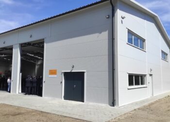 Mielec: Nowy budynek magazynowo -garażowy dla PSP