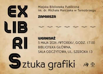 Tarnobrzeg. Ekslibrisy. Wystawa w bibliotece
