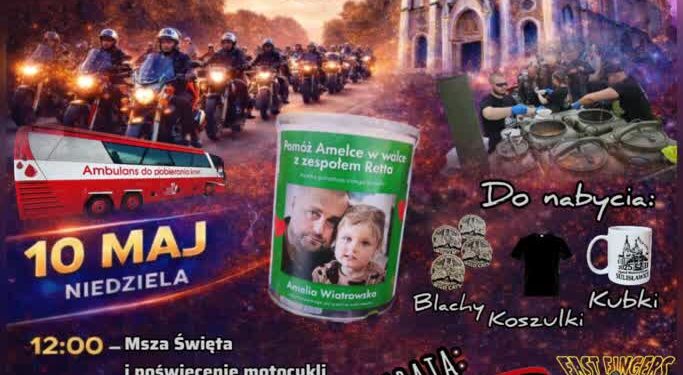 Łoniów: W niedzielę motopiknik i zbiórka krwi