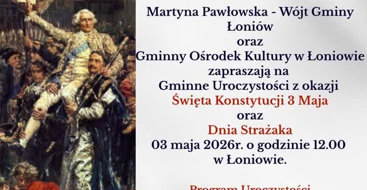 Łoniów: Święto Konstytucji 3 Maja oraz Dzień Strażaka