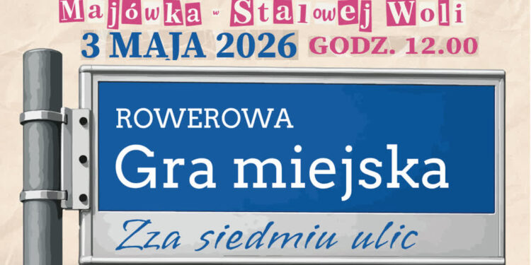 Stalowa Wola: W niedzielę rowerowa gra miejska „Zza siedmiu ulic”