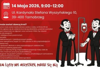 Tarnobrzeg. Wiosenna „Wampiriada”. Akcja krwiodawstwa w PANS