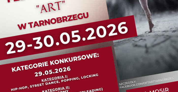 Tarnobrzeg. Przed nami Ogólnopolski Festiwal Tańca „ART”