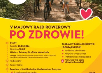 Mielec: „Zwalcz Go Uśmiechem” zaprasza na V Majowy Rajd Rowerowy po Zdrowie!