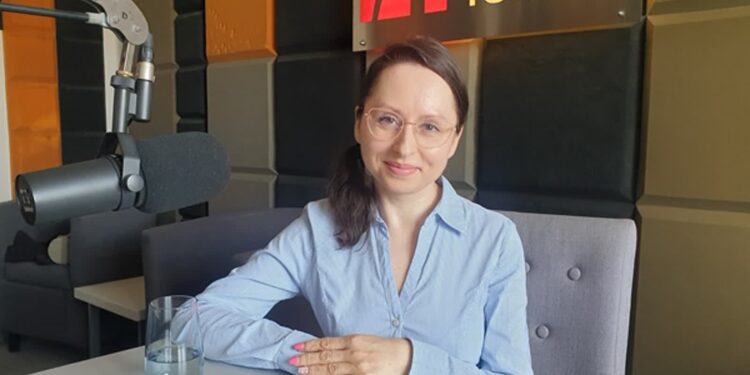 Ewelina Miśkiewicz, autorka książki „W raju kwitną jabłonie”
