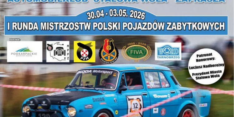 Stalowa Wola: W piatek startują Mistrzostwa Polski Pojazdów Zabytkowych rozpoczęte