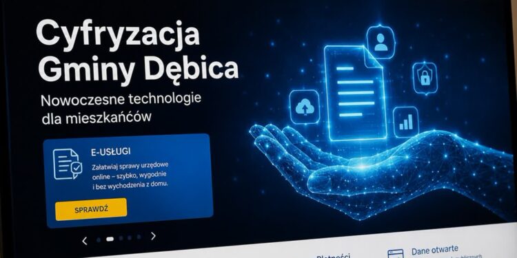 Dębica: Cyfryzacja Gminy Dębica