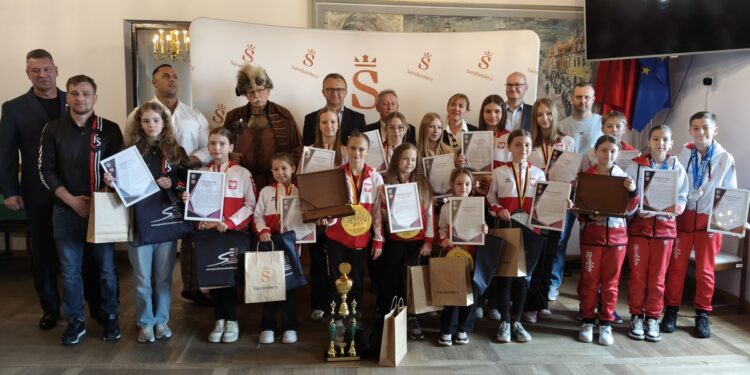 Sandomierz. Podziękowali za sukcesy sportowe