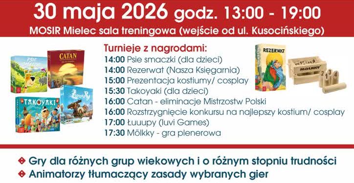 Mielec: II Mielecki Festiwal Gier Planszowych