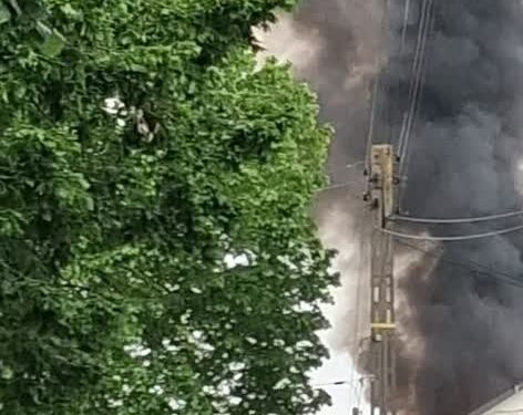 Ostrowiec Świętokrzyski: Pożar kamienicy. Ewakuowano mieszkańców
