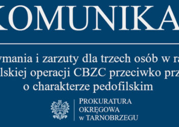 Tarnobrzeg. Ogólnopolska akcja przeciw pedofilii. Wśród zatrzymanych 54-latek z Tarnobrzega