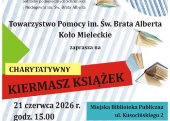 Mielec. Charytatywny kiermasz książki