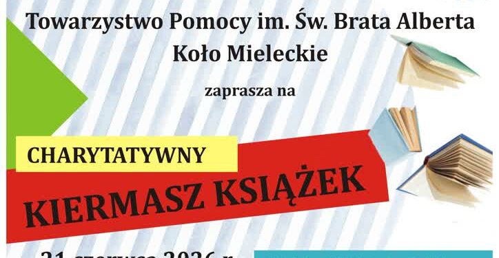 Mielec. Charytatywny kiermasz książki