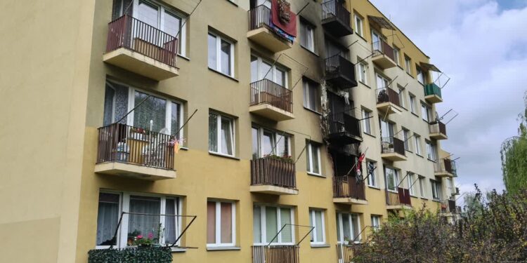 Tarnobrzeg. Sytuacja po pożarze na Matejki