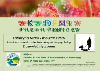 Tarnobrzeg. Centrum Natura 2000 zaprasza na spotkanie o psiej naturze