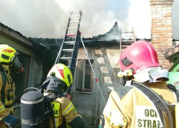 Stalowa Wola: Pożar domu na Piastach