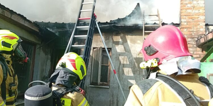 Stalowa Wola: Pożar domu na Piastach
