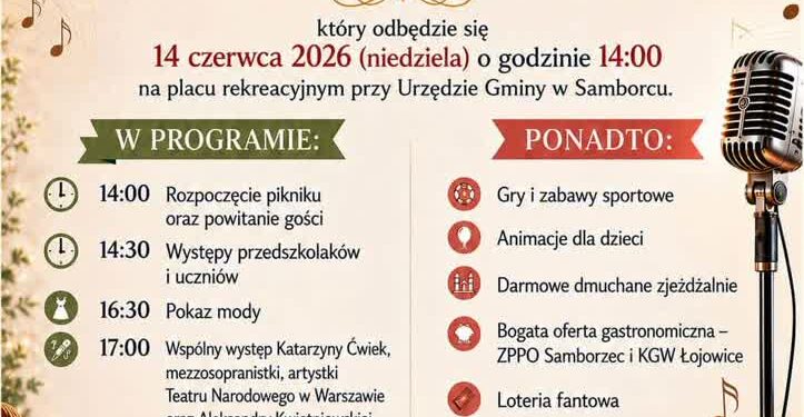 Samborzec: W niedzielę piknik rodzinny „Ty druha we mnie masz”