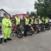 Grębów. Zabytkowymi motocyklami jadą nad Bałtyk. W szczytnym celu