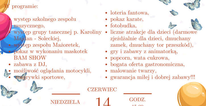 Majdan Królewski: W niedzielę 14 czerwca – Piknik Rodzinny