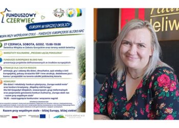 Zalesie Gorzyckie. Piknik i warsztaty w ramach wydarzenia „Europa przy wspólnym stole”.