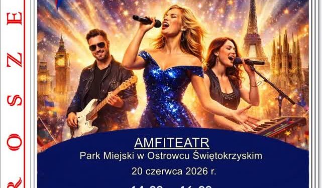 Ostrowiec Świętokrzyski: 20 czerwca wyjątkowe wydarzenie pełne muzyki, emocji i niezapomnianych występów.