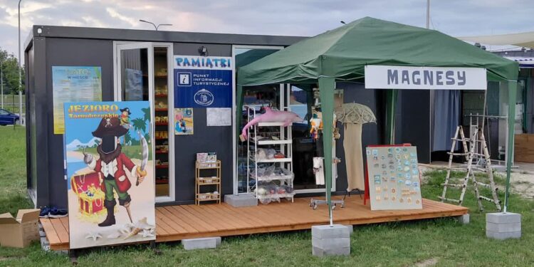 Tarnobrzeg. Nowy punkt dla turystów nad Jeziorem Tarnobrzeskim