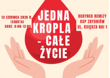 Zbydniów: Letnia edycja zbiórki krwi i Festiwal Dobroczynności już w tę sobotę