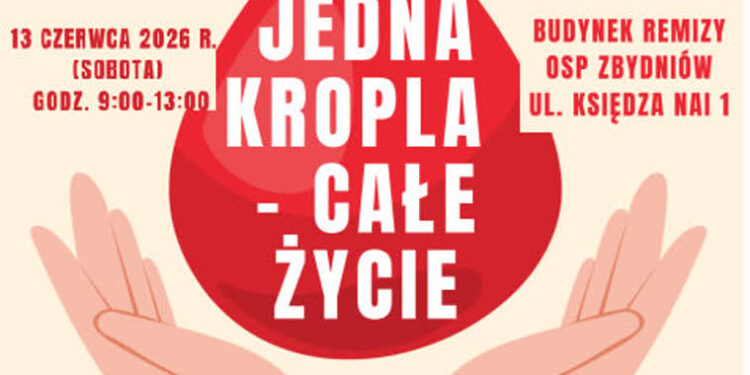 Zbydniów: Letnia edycja zbiórki krwi i Festiwal Dobroczynności już w tę sobotę